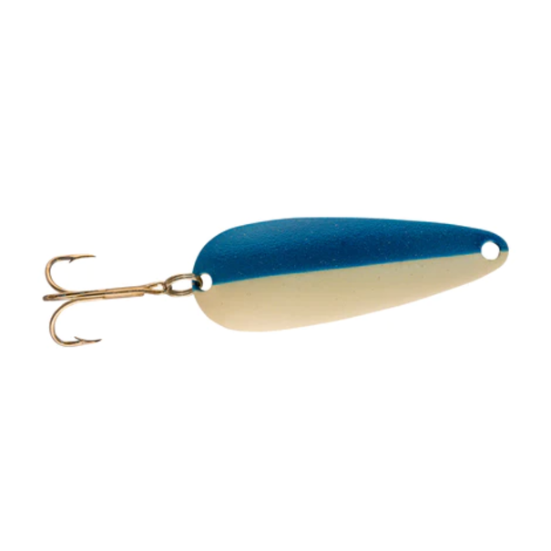 Len Thompson Len Thompson No. 2 (1oz. - 3-1/4in) White and Blue Glow Lure