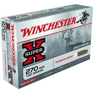 Winchester Power Point 270 WIN 130 GR Ammo