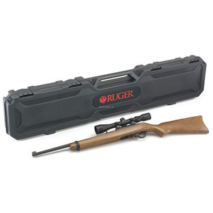 Ruger Wood Stock 10/22 3-9x40 Scope 22LR