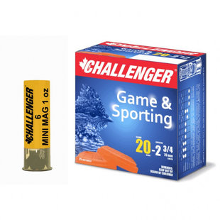 Challenger 20 GA 2-3/4" 1oz. #5 Ammo