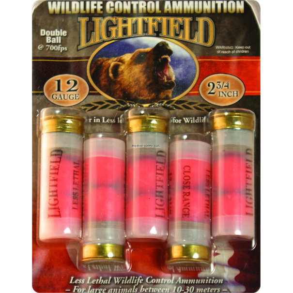 Light Field Light Field 12 GA 2-3/4" Wildlife Control Ammo