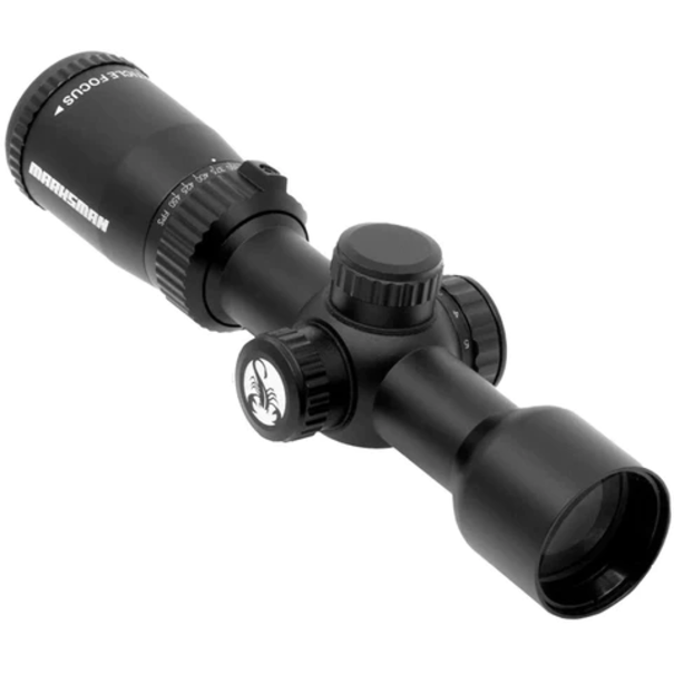 Scorpion Scorpion Marksman Rimfire 2-7x32 Compact Scope with Rings