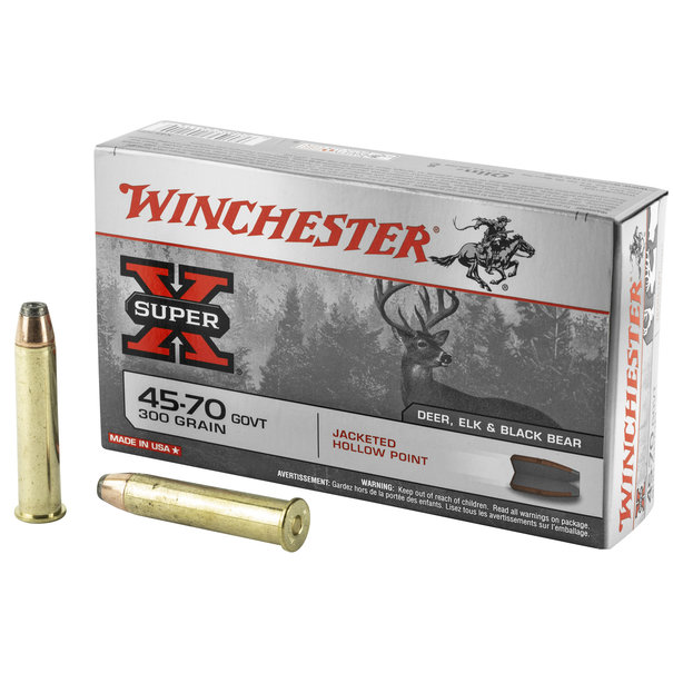 Winchester 45-70 GOVT 300 GR JHP Ammo