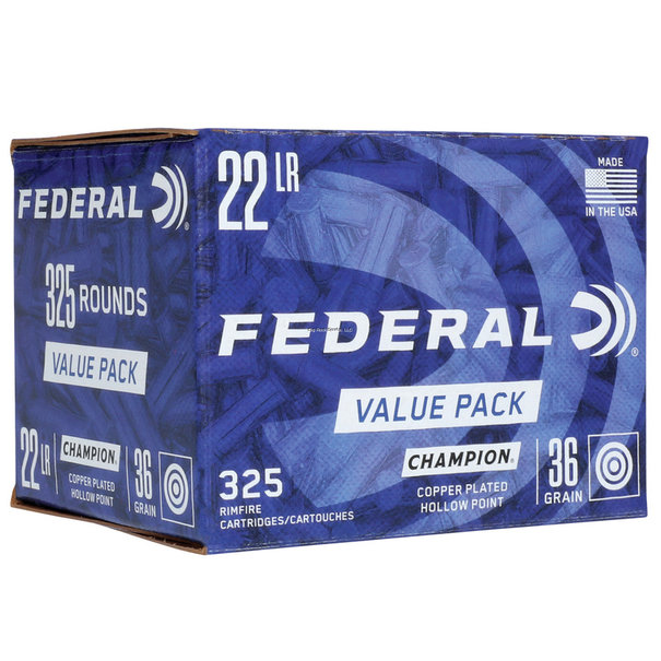 Federal Federal Value Pack 325 22 LR 36 GR