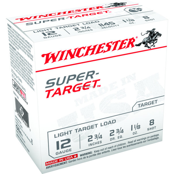 Winchester Winchester Winchester 12 GA 2-3/4 1oz #8 Ammo