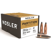 Nosler Partition Spitzer .277cal 130gr 50ct