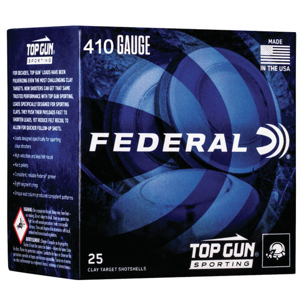 Federal Federal Top Gun 410 Bore 2-1/2" 1330fps 1/2oz. #9 Ammo