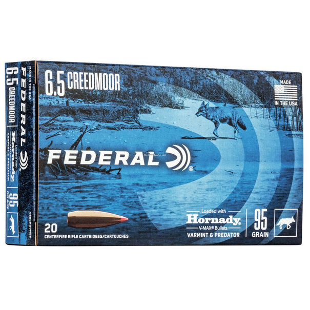 Federal 6.5 Creedmoor 95 GR Ammo
