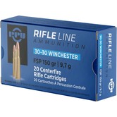 PPU 30-30 Winchester 150 GR Ammo