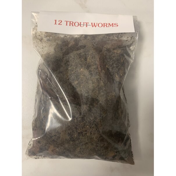 Fresh Live Bait Inc. Fresh Live Bait Inc. 12 Trout Worm Baits