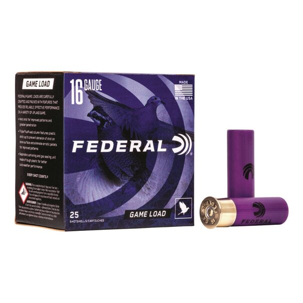 Federal Federal 16 GA 2-3/4" 1oz. 1165fps #7-1/2 Ammo
