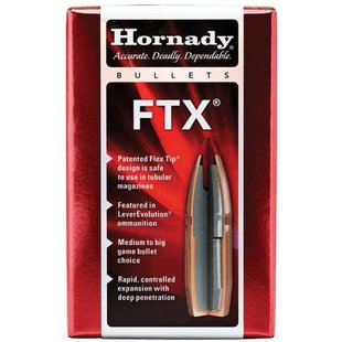 Hornady 45 CAL .485" 325 GR FTX Bullets # 45015