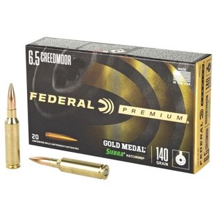 Federal Premium 6.5 Creedmoor 140 GR Sierra Matchking