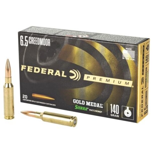 Federal Federal Premium 6.5 Creedmoor 140 GR Sierra Matchking