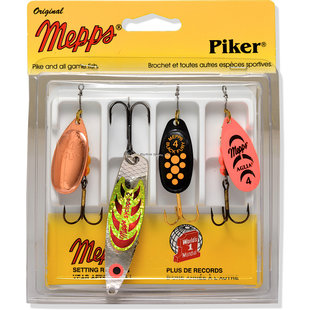 Mepps 4 Pack Piker Kit