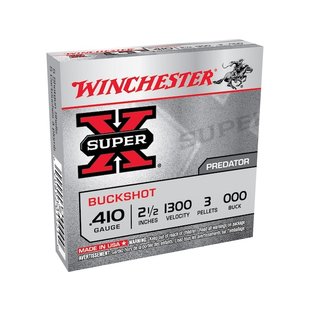 Winchester 410 GA 2-1/2" #3 1300fps 000 Buck