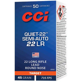 CCI Quiet 22 LR 40 GR Ammo