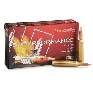 Hornady Superformance 6MM REM 95 GR SST Ammo