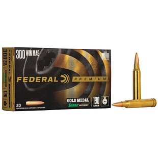 Federal 300 Win Mag 190 GR