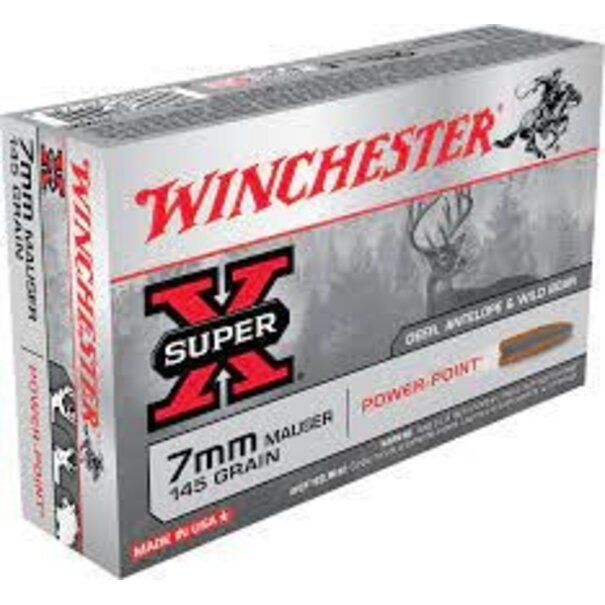 Winchester Winchester 7MM Mauser 145 GR Power Point Ammo