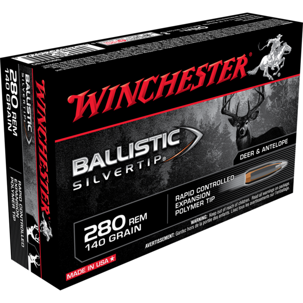 Winchester Winchester 280 Remington 140 GR Ballistic Silver Tip