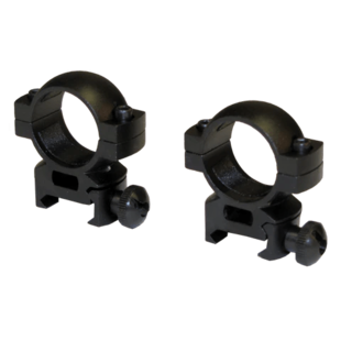 Scorpion 1 Inch High Picatinny Scope Rings