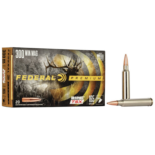 Federal Federal 300 Win Mag 165 GR TSX Ammo