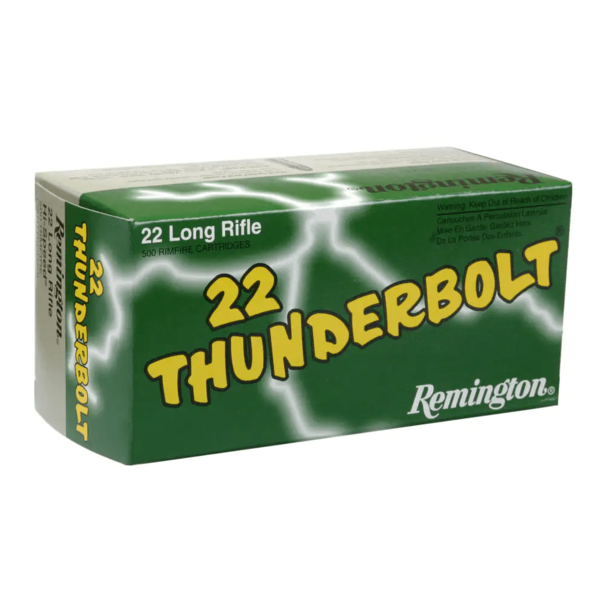Remington Thunderbolt 22 LR 36 GR Round Nose Ammo