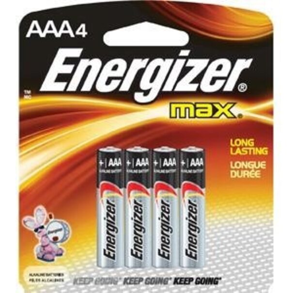 Energizer Energizer Max AAA4 4-Pack Batteries
