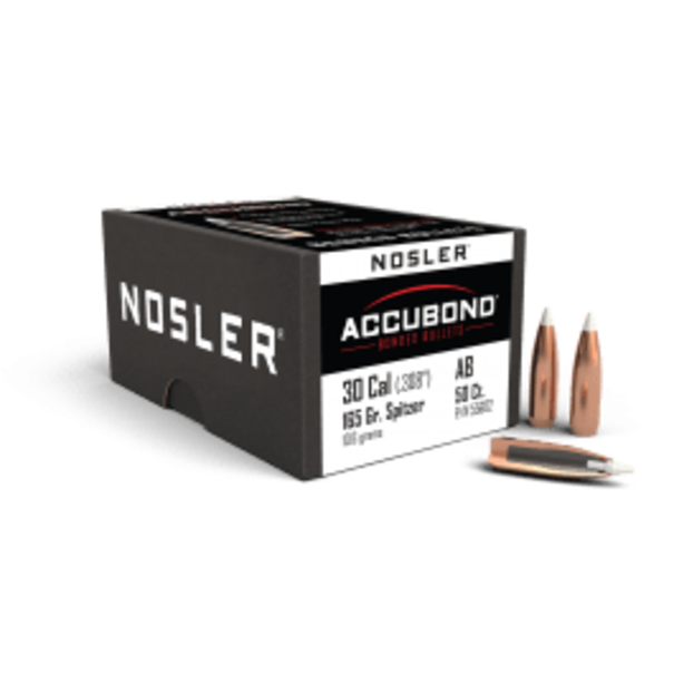 Nosler Nosler Accubond 30 CAL 165 GR Spitzer Bullets