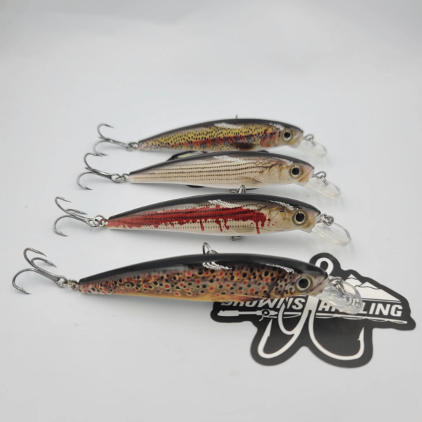 Brown's Angling Brown's Angling 4" Crank Bait Custom Lips
