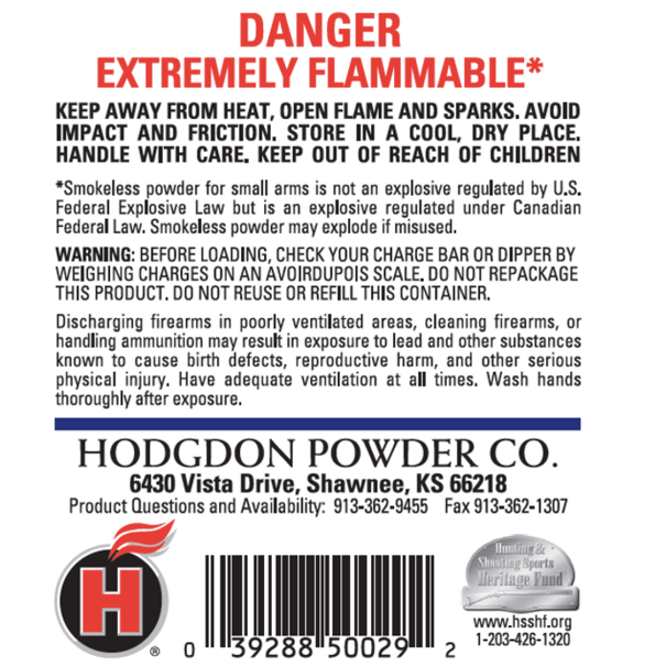 Winchester Winchester 231 Handgun Smokeless Ball Powder 1lbs