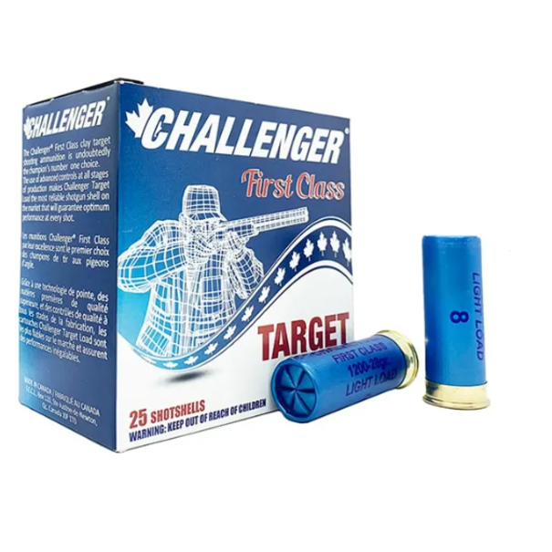 Challenger Challenger Target Load 12 GA 2-3/4" 1-1/80z #8 Ammo