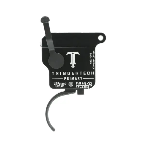Trigger Tech Trigger Tech AR-15 Black Curved
