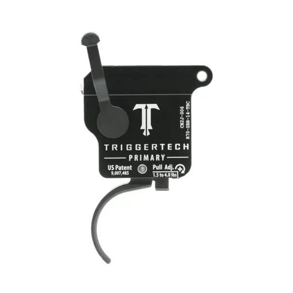 Trigger Tech Trigger Tech AR-15 Duty Black Curved