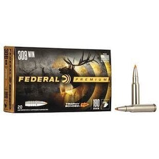 Federal 308 WIN 180 GR Premium Ammo