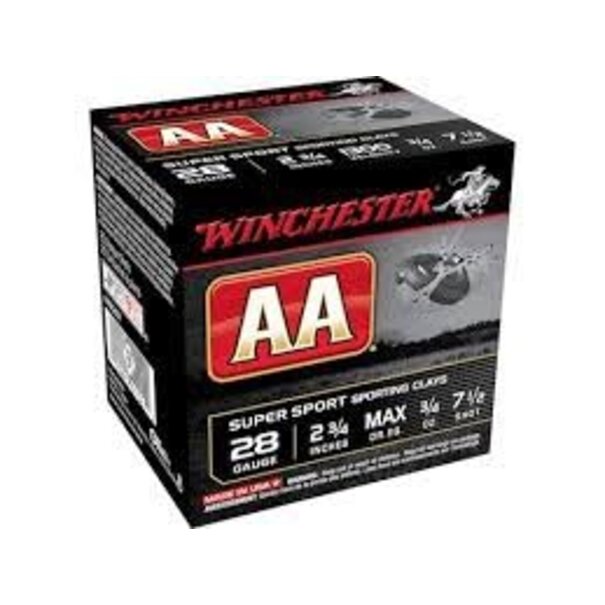 Winchester 28 GA 2/3-4" 3/4oz #8 Ammo
