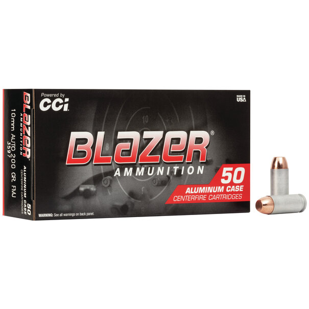 CCI CCI 10MM Auto 200 GR FMJ Ammo