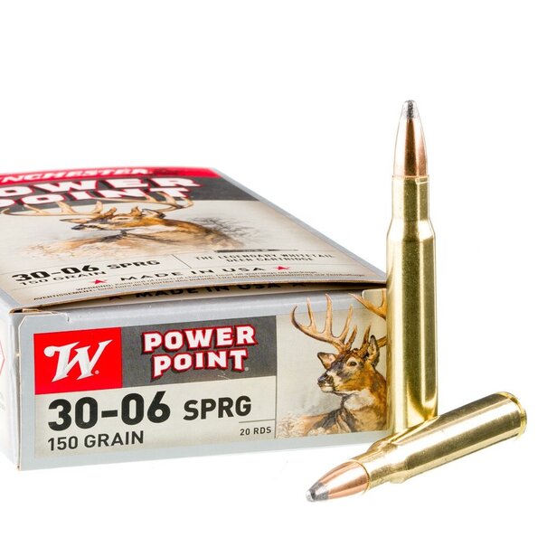 Winchester Winchester Power Point 30-06 SPRG 150 GR Ammo
