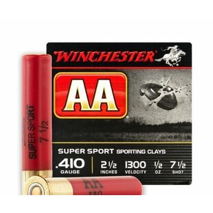 410 GA 2-1/2" 1/2oz. #7-1/2 Ammo Shot