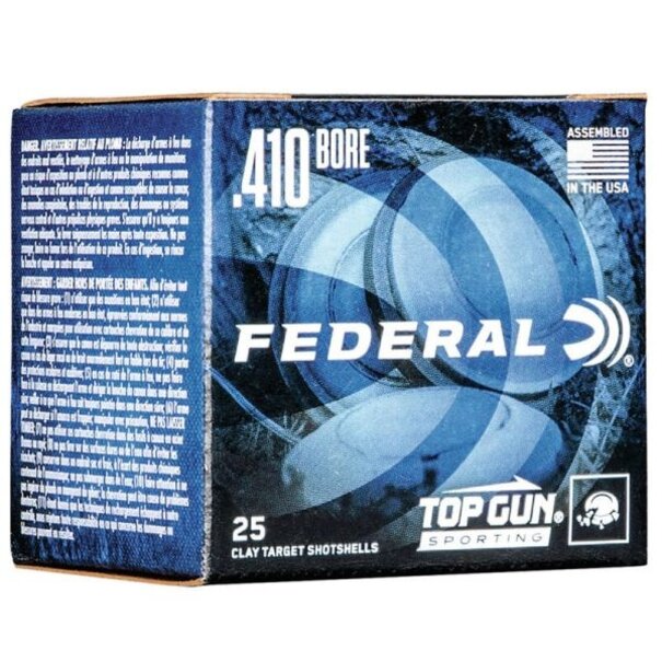 Federal 410 GA  2-1/2" 1/2oz 7-1/2 shot Ammo