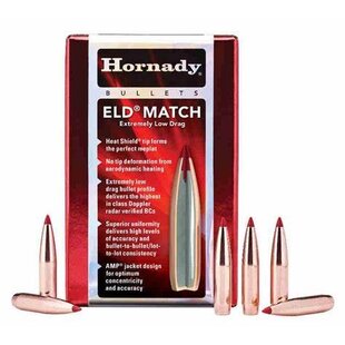 Hornady 7mm 162 GR Eld Match Bullets