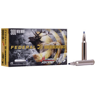 Federal Premium 300 WIN MAG 200gr ELD-X Ammo