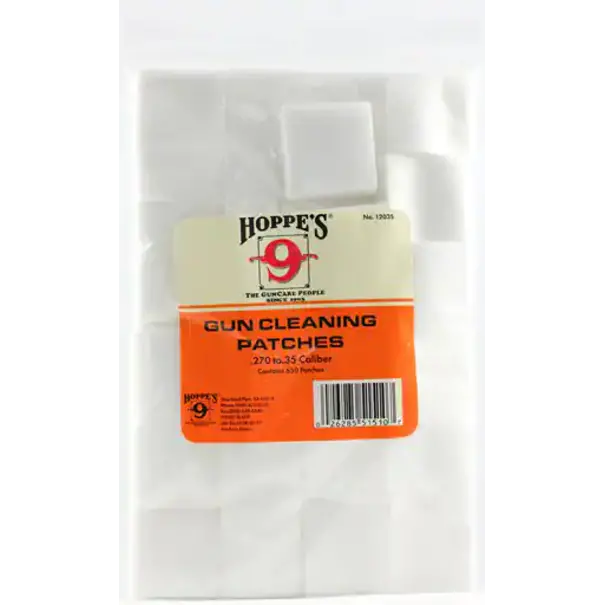 Hoppe's Hoppe's Bulk Gun Cleaning Patches .270 cal-.35 cal