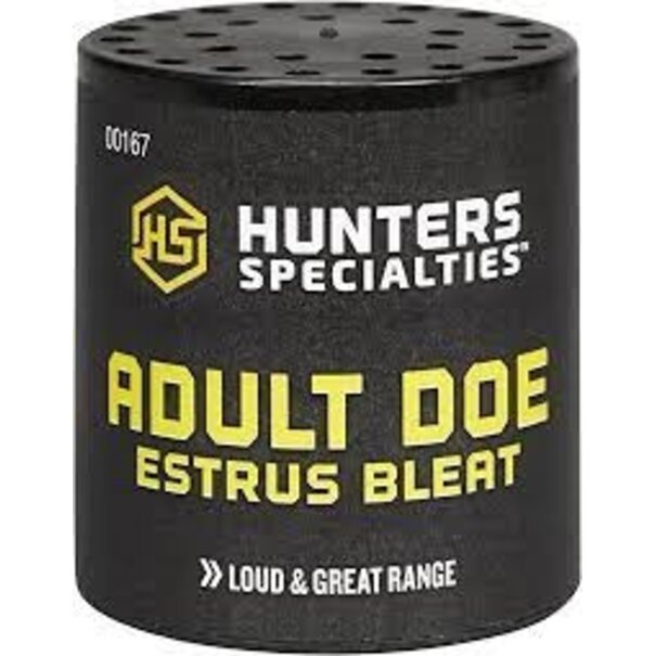 Hunters Specialties Adult Doe Estrus Bleat Can