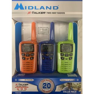 Midland Multi Colour X-Talker 2 Way Radio 32km Range