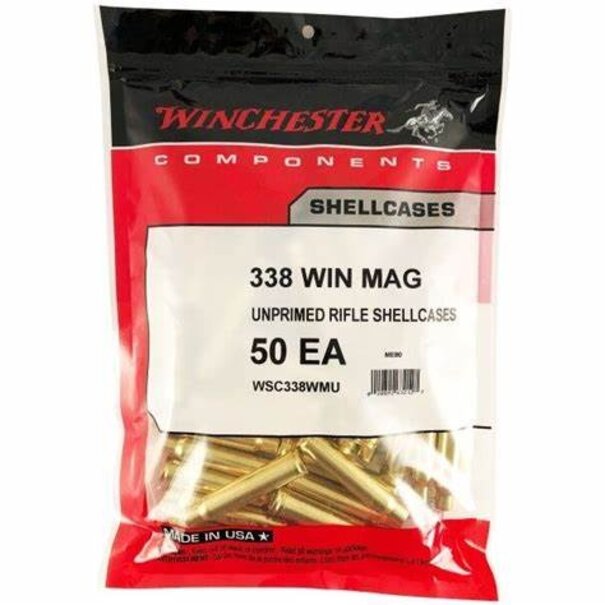 Winchester Winchester 338 Win Mag Brass 50 count
