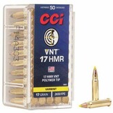 CCI 17 HMR VNT 17 GR Ammo