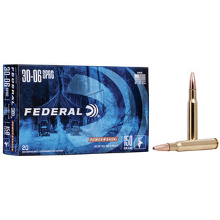 Federal Power-Shok 30-06 SPRG 150gr JSP Ammo