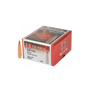 Hornady 338 Cal 285 GR Eld Match Bullets 50ct